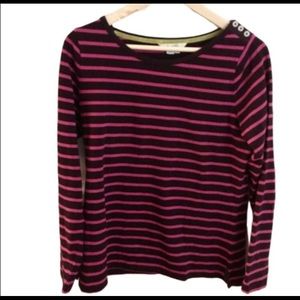 Boden Women’s Top Pink/Purple Stripes